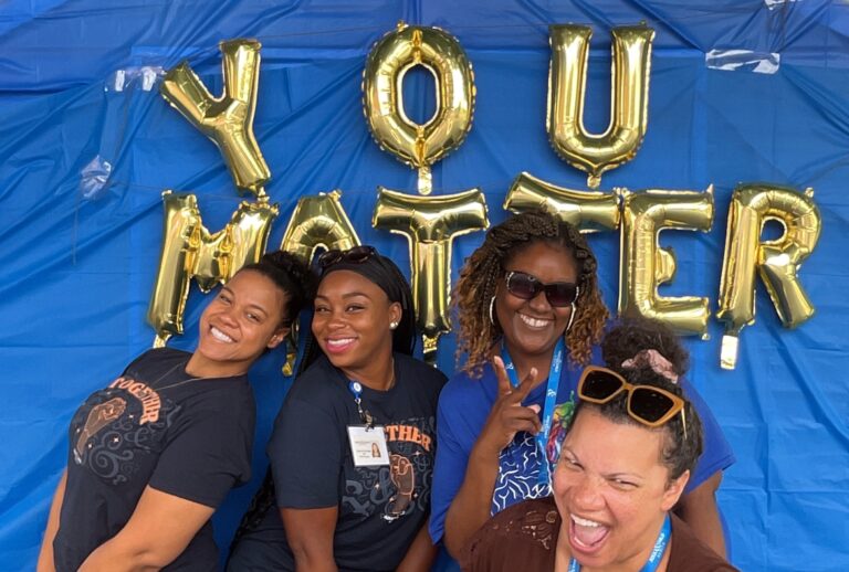 Members of the BCA at the National Health Center Week Health Fair